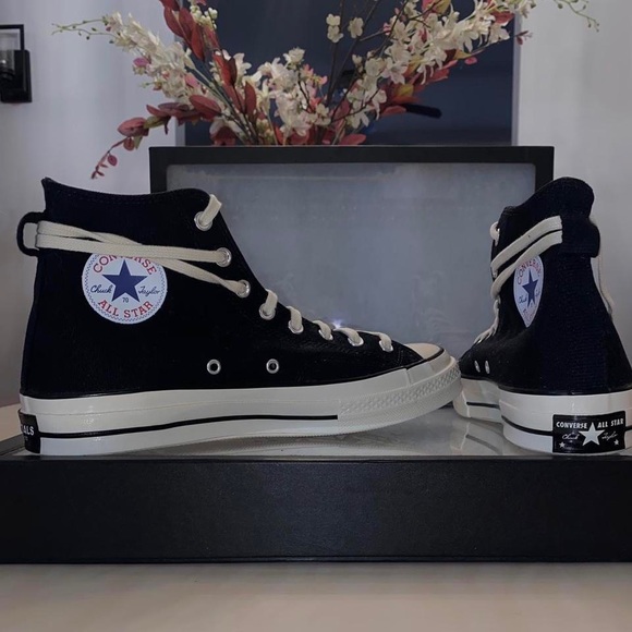 [SOLD] Fear of God Essentials x Chuck 70 High 'Black' - Picture 3 of 12